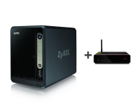 Zyxel NSA320S (2xHDD SATA 2,5/3,5) Gigabit 3xUSB+ATV1200 - 263761 - zdjęcie 1